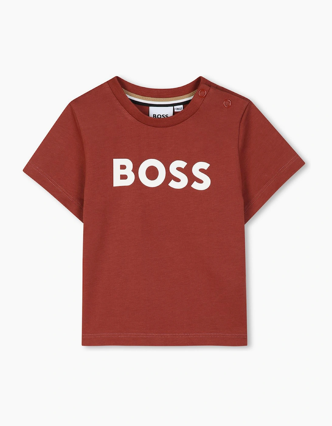 BOSS BABY BOY/TODDLER CRIMSON RED T SHIRT J52712