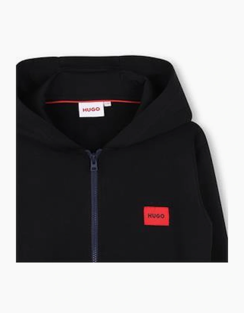 HUGO BOYS BLACK TRACKSUIT G01181/G01182