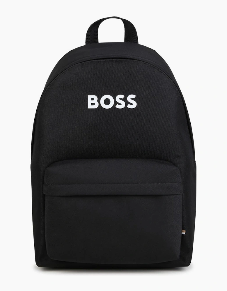 BOSS BOYS BLACK RUCKSACK J53639