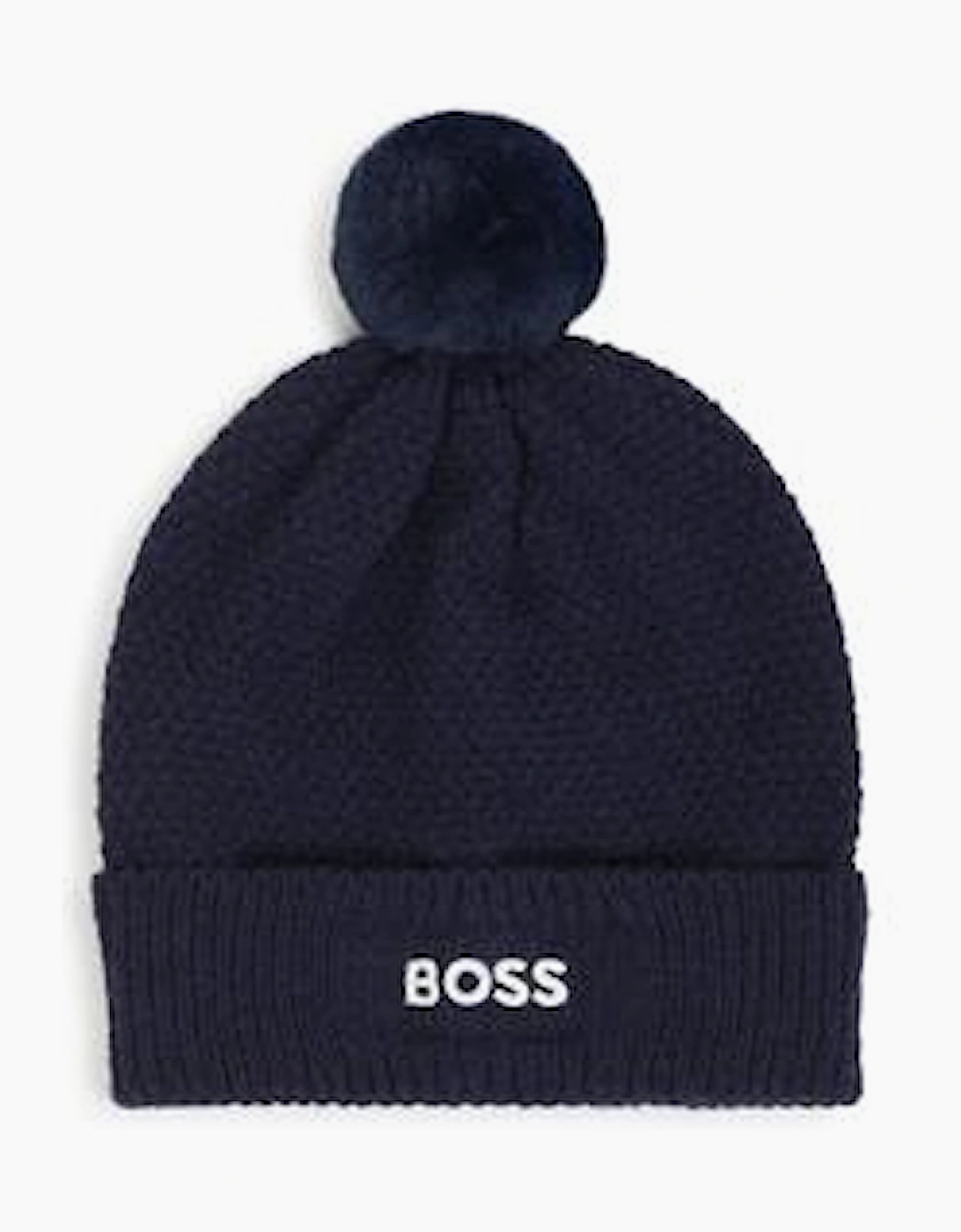 BOSS NAVY BABY BOY HAT J53576