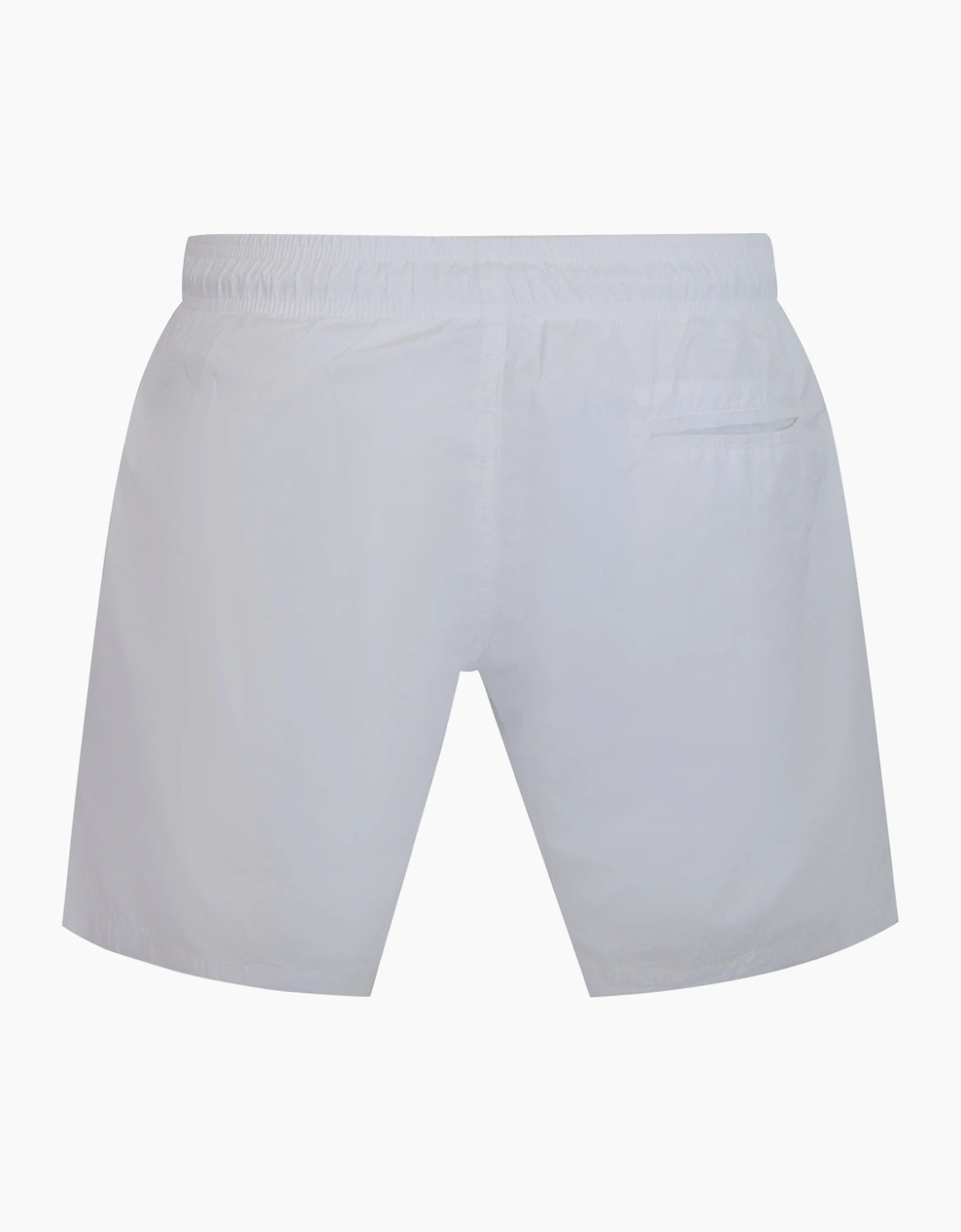 Plein Sport Shade Logo Medium Boardshort White Swim Shorts