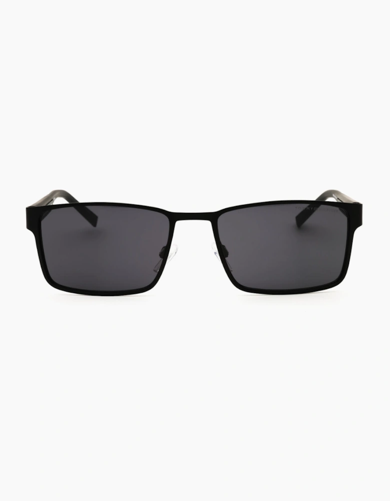 Tommy Hilfiger Matte Black Sunglasses