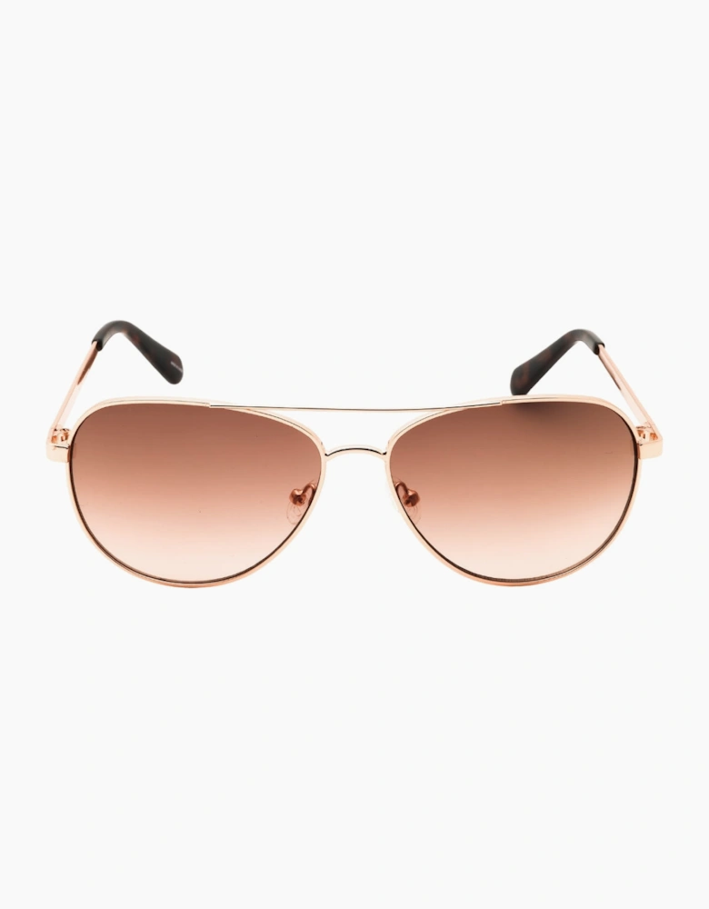Kate Spade EMMALINE/S 0000 M2 ROSE GOLD / BROWN PINK SF Sunglasses Women