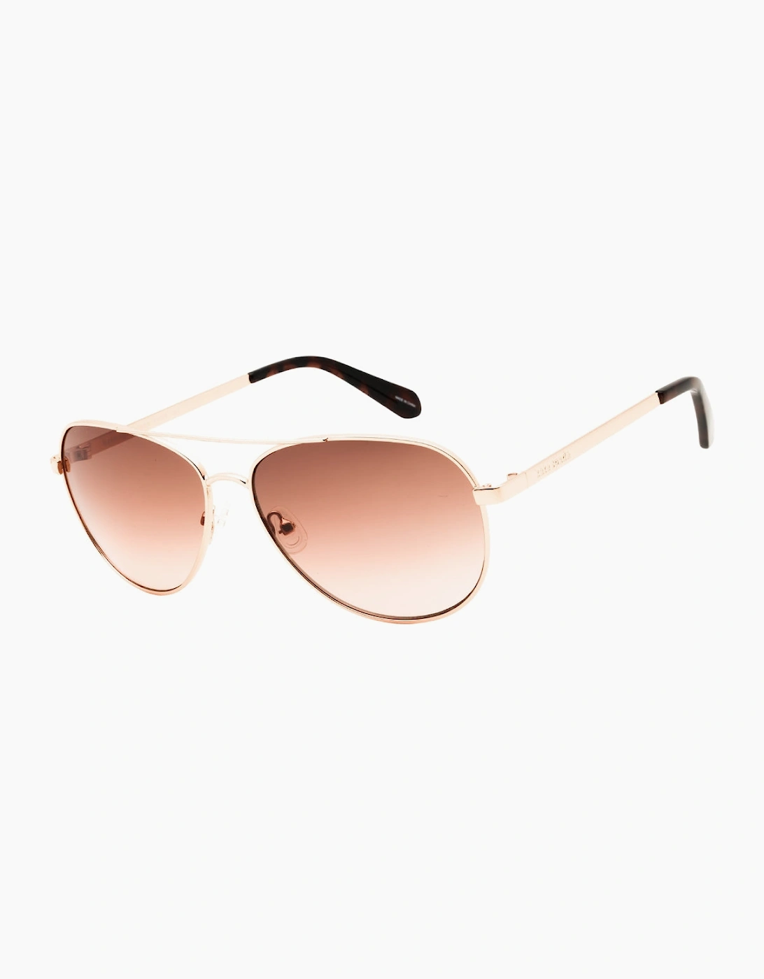 Kate Spade EMMALINE/S 0000 M2 ROSE GOLD / BROWN PINK SF Sunglasses Women