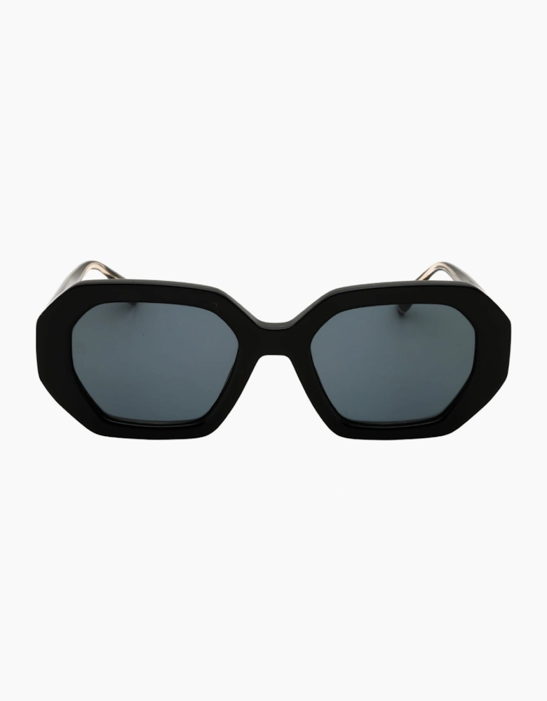 Tommy Hilfiger Dark Grey Lensed Black Sunglasses