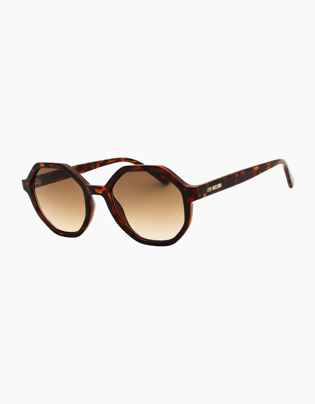 Love Moschino Havana Brown Gradient Sunglasses