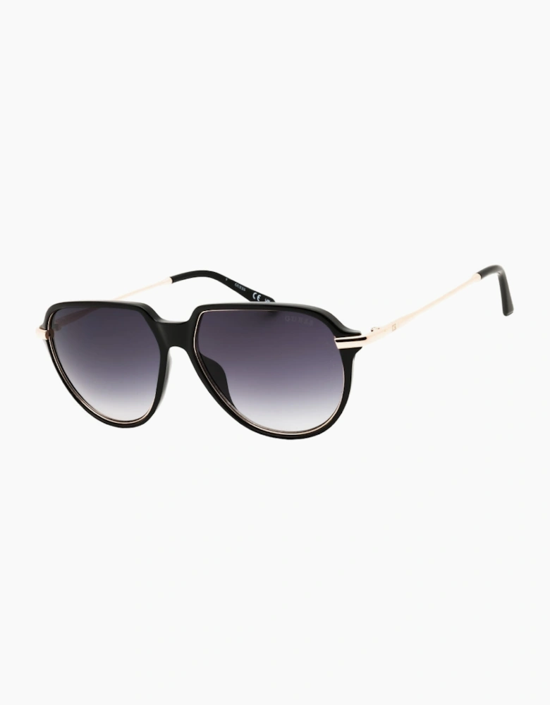 Guess Shiny Black Sunglasses