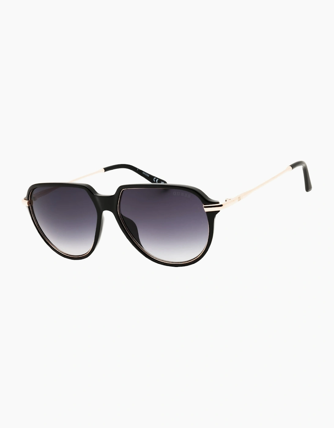 Guess Shiny Black Sunglasses