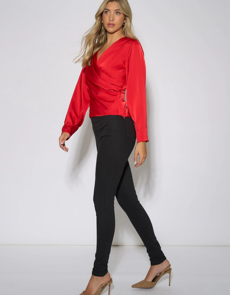 Black Stretch Slim Fit Casual Jeggings