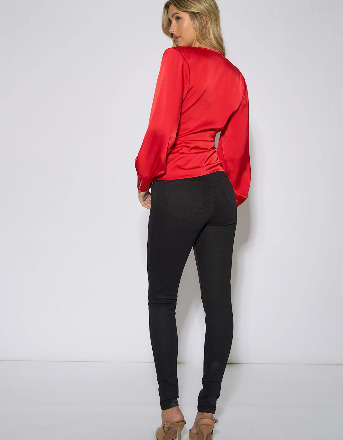 Black Stretch Slim Fit Casual Jeggings