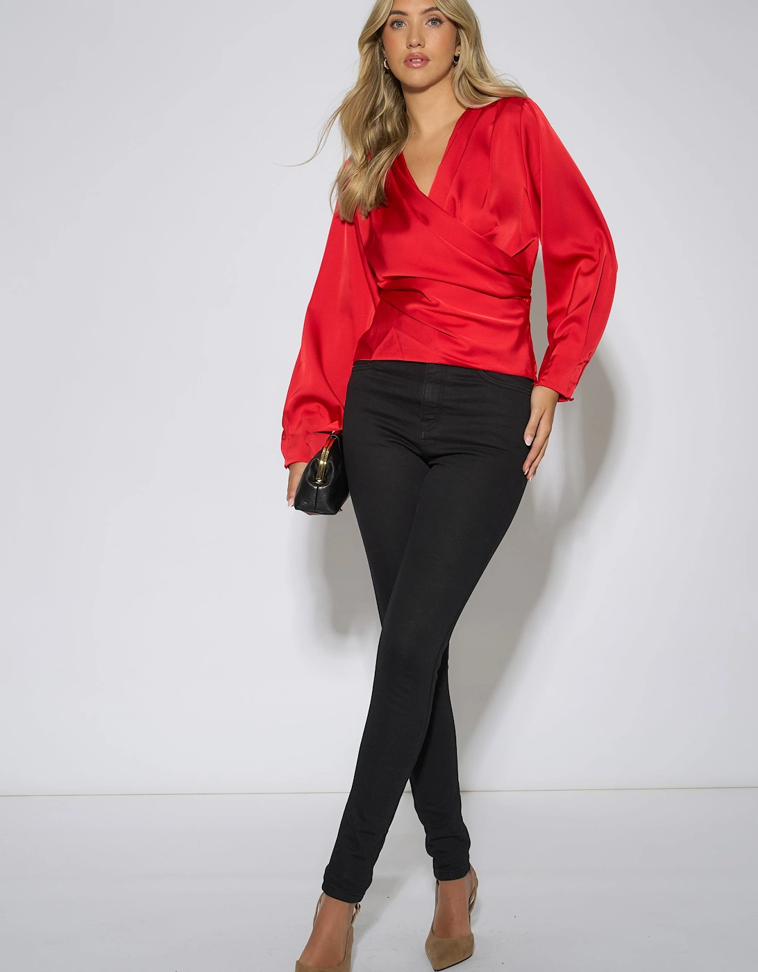 Black Stretch Slim Fit Casual Jeggings