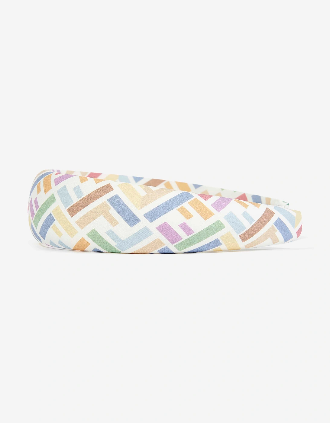 Fendi Girls FF Logo Headband in Multicolour
