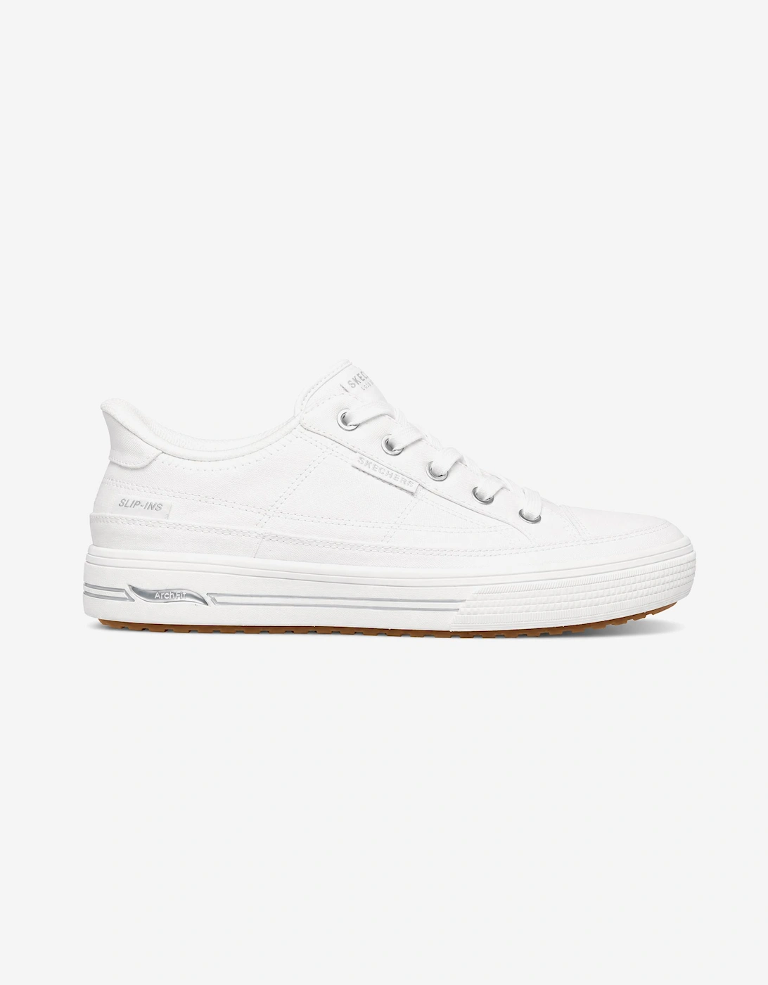Skechers ARCH FIT ARCADE SEE YA THERE Womens Trainers White