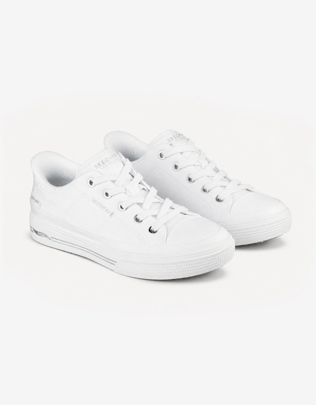 Skechers ARCH FIT ARCADE SEE YA THERE Womens Trainers White