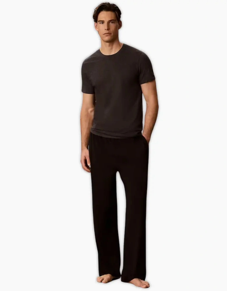 3-Pack Cotton Classics T-Shirts, Black/Purple/Charcoal