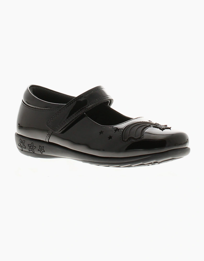 Buckle My Shoe Girls School Shoes Younger Lights assorted UK Size