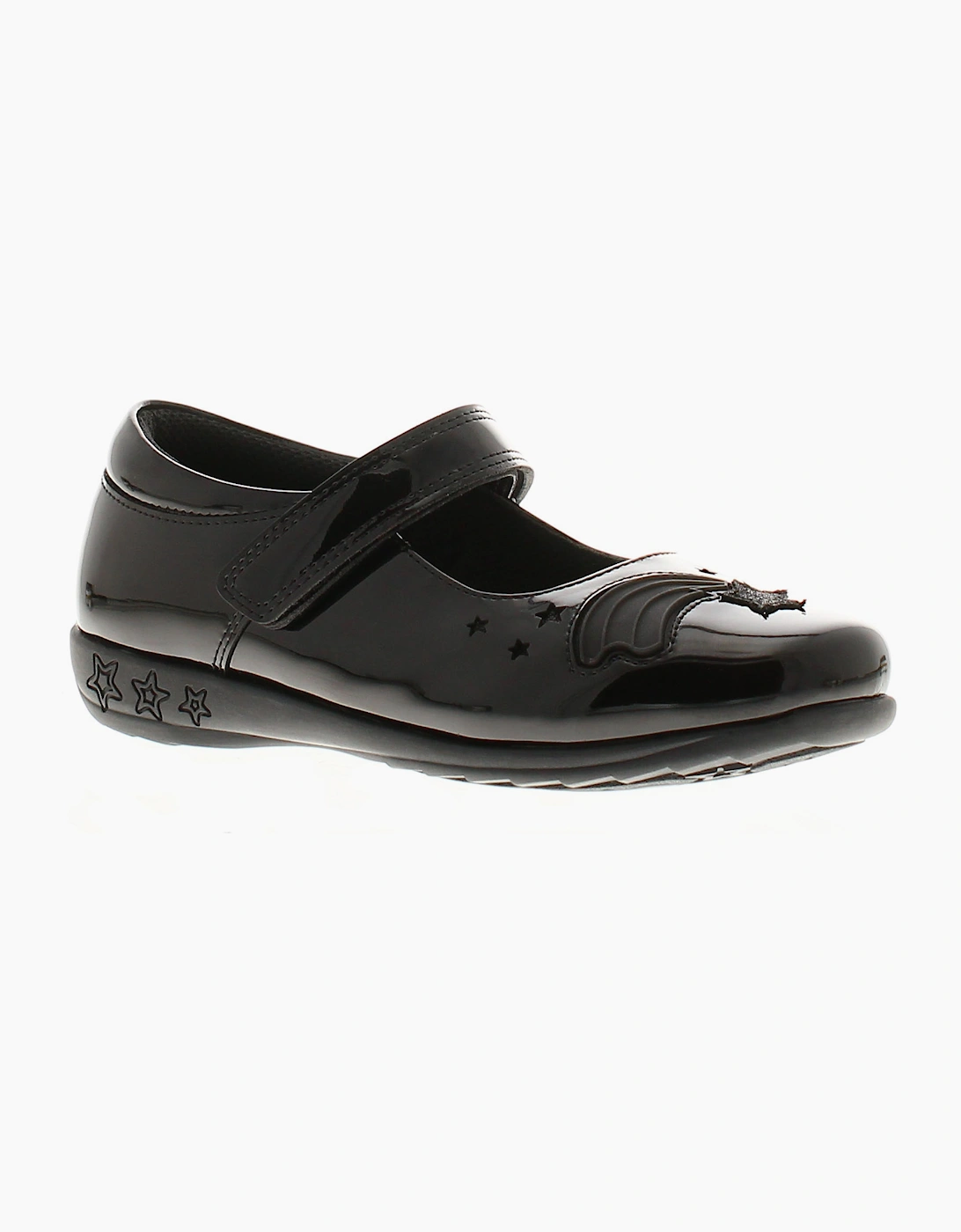 Buckle My Shoe Girls School Shoes Younger Lights assorted UK Size