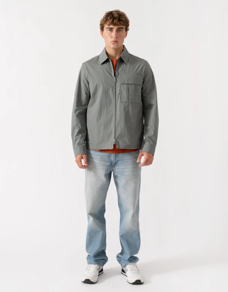 Belstaff Cargo Mens Overshirt - Atlantic Grey