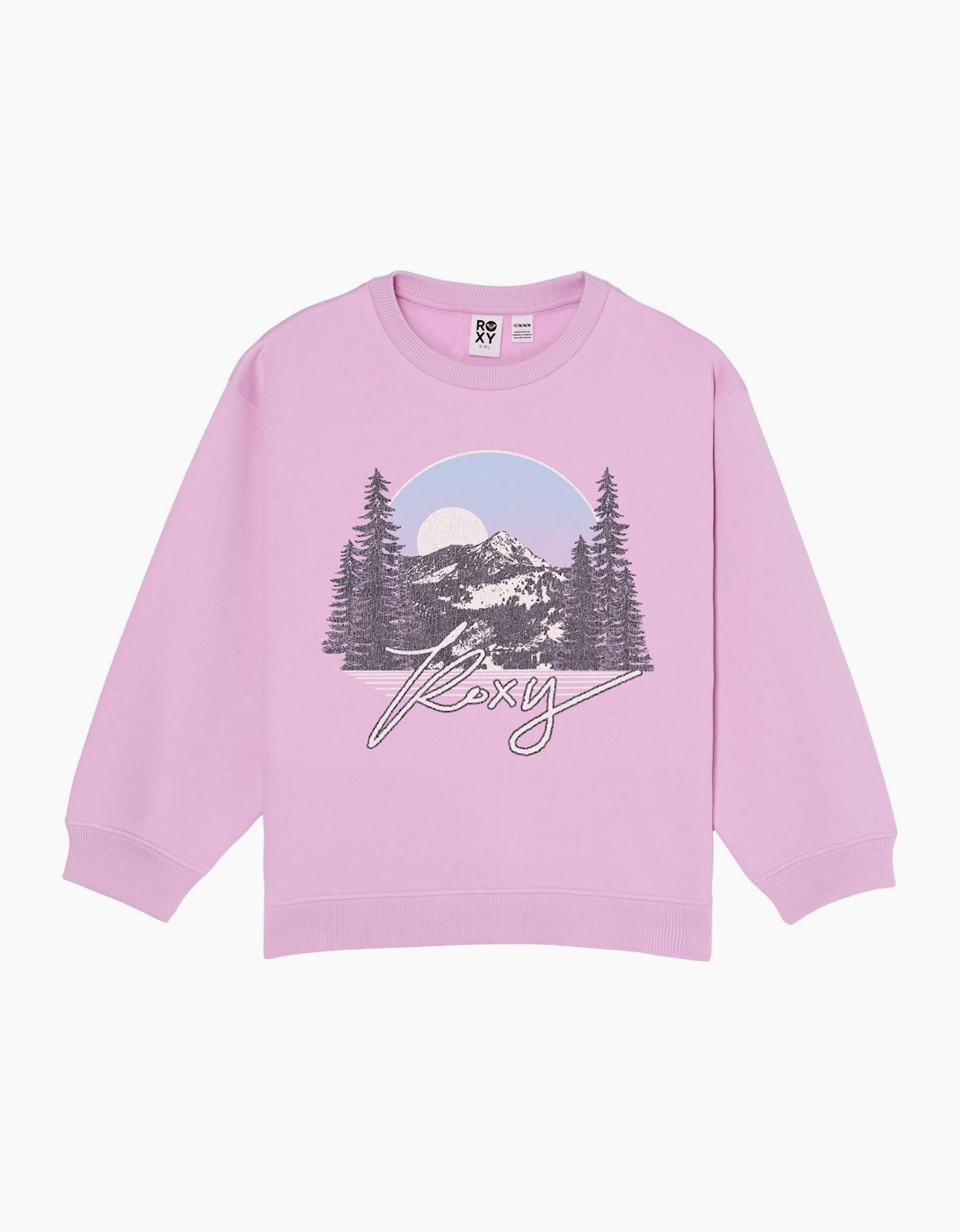 Roxy Girls Morning Hike Brushed Relaxed Sweatshirt