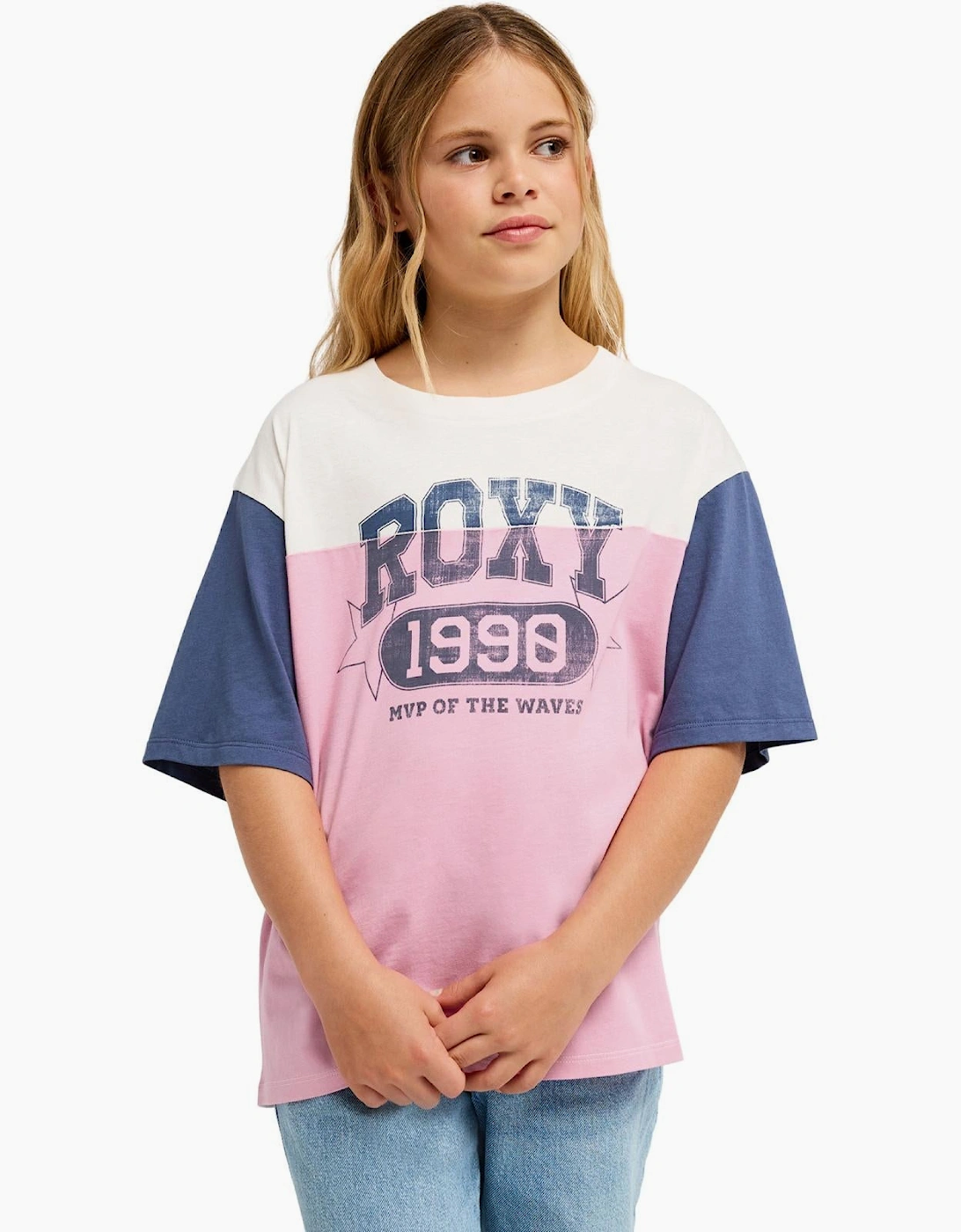 Roxy Girls Snow Starlight Short Sleeve T-Shirt