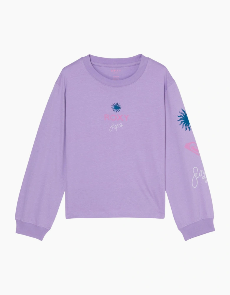 Roxy Girls Orchidregular Long Sleeve T-Shirt