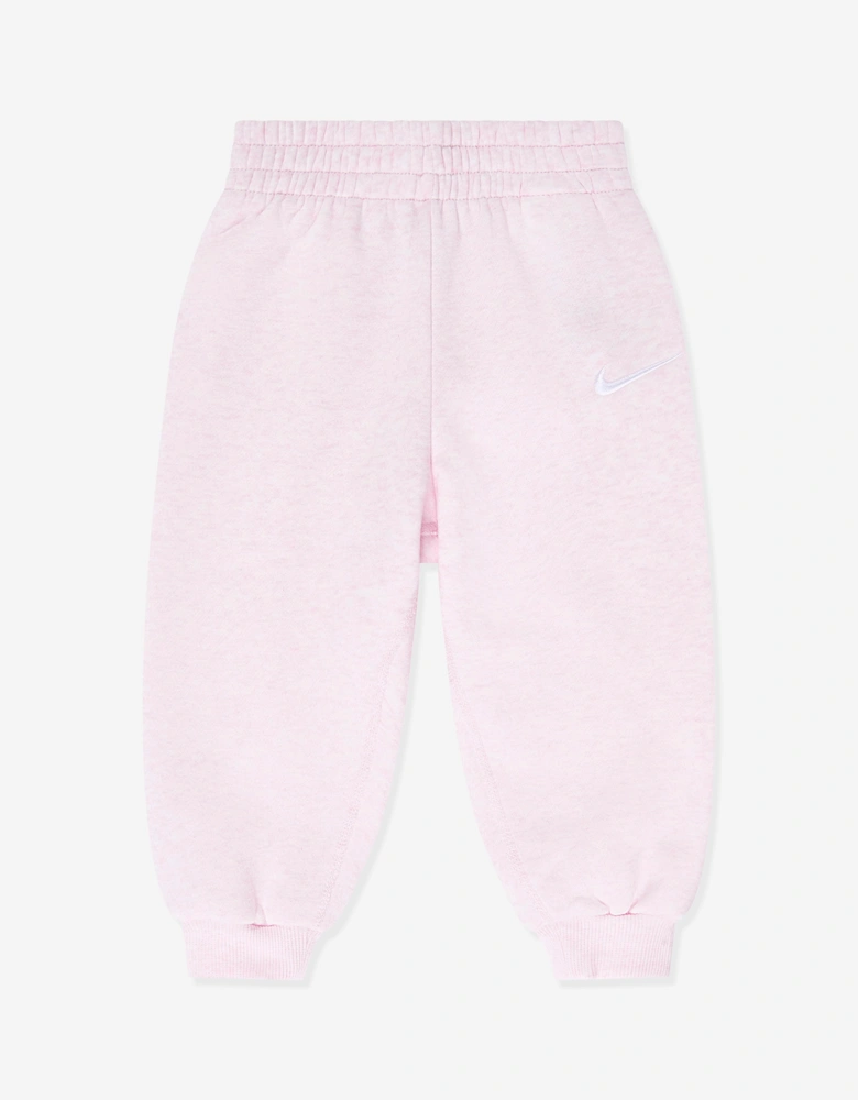 Nike Kids Essential Fleece Tracksuit in Pink