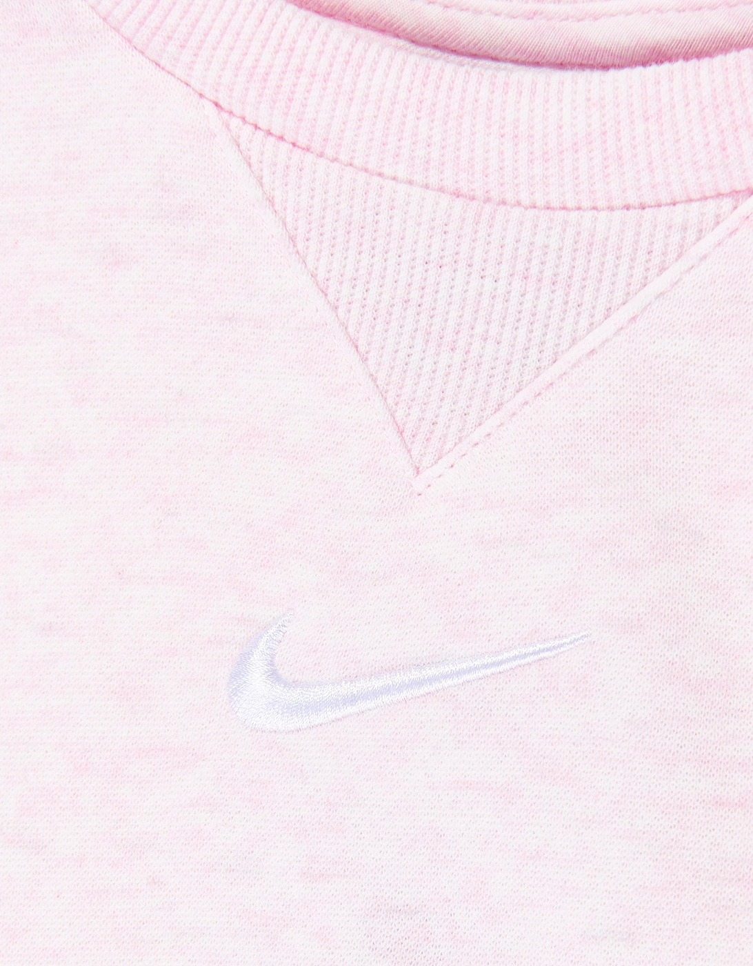 Nike Kids Essential Fleece Tracksuit in Pink