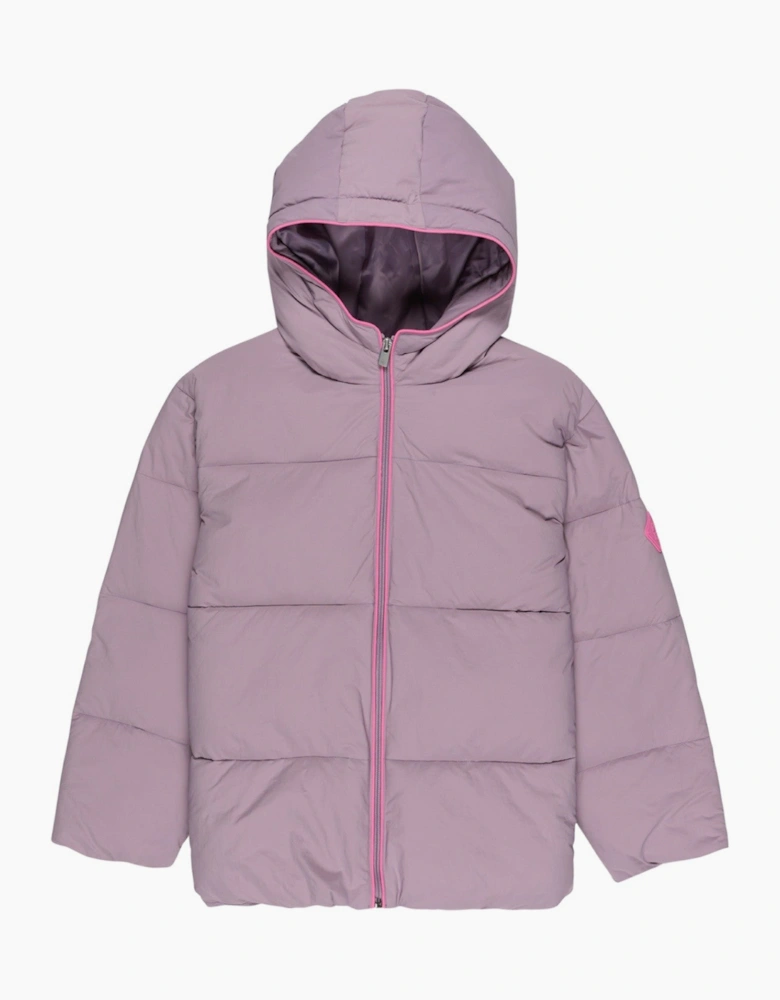 Roxy Kids Groovy Baby Puffer Hooded Padded Jacket