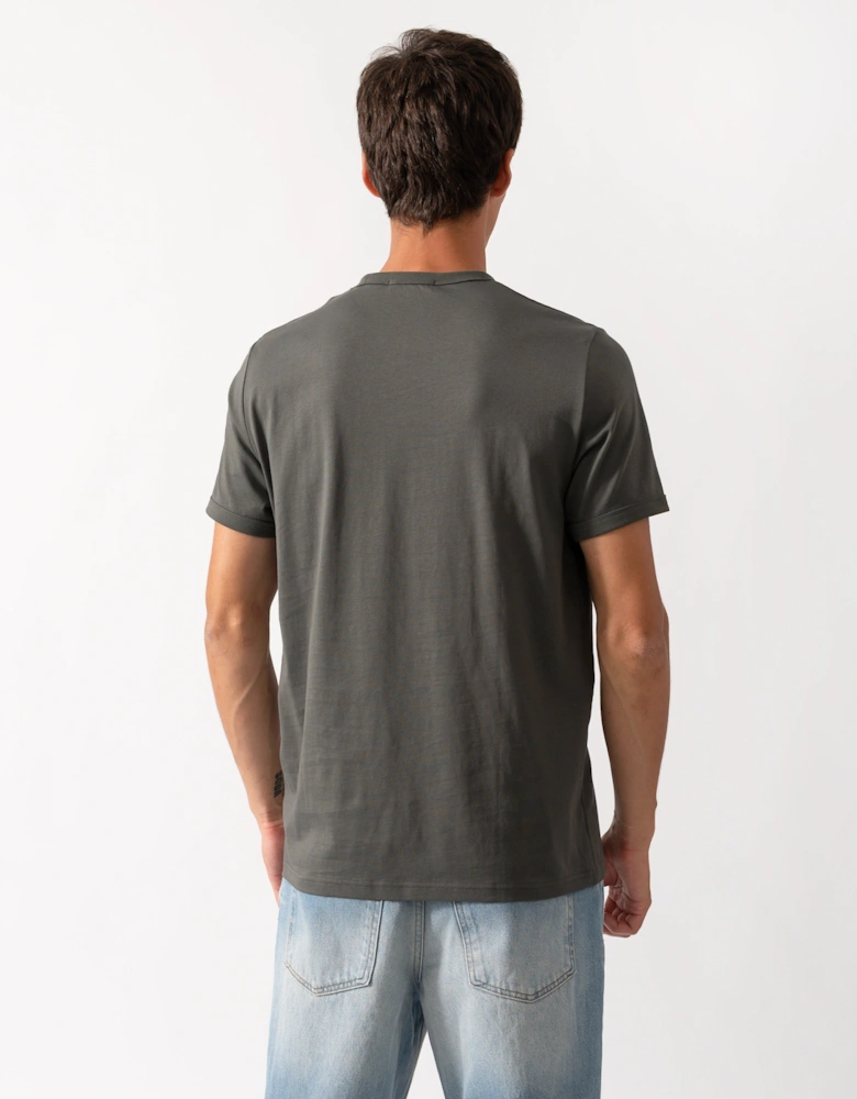 Fred Perry Mens Ringer T-Shirt - Field Green 148