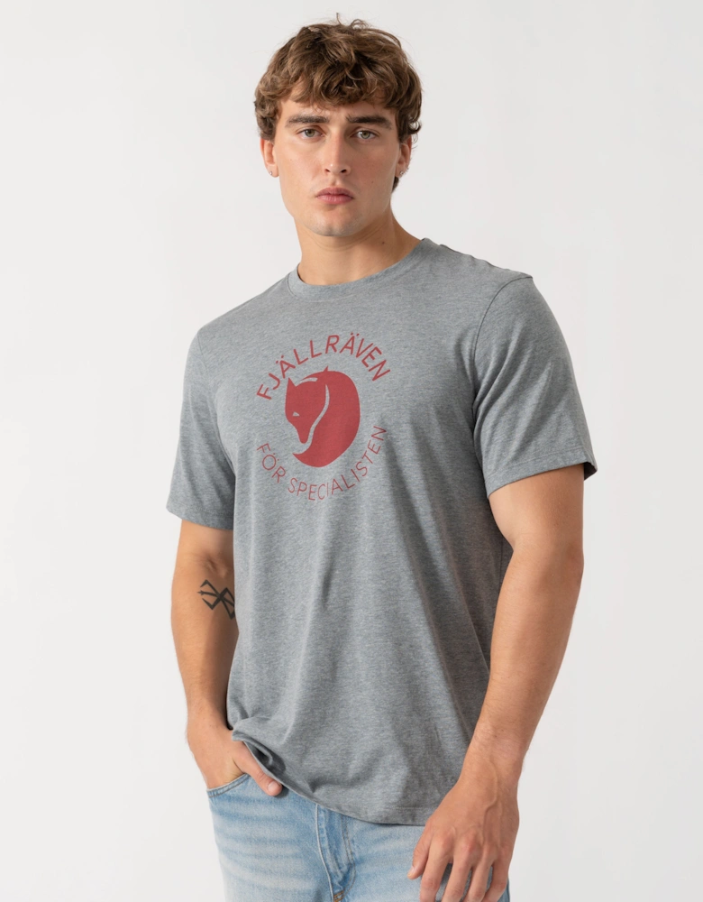 Fjallraven Fox Mens T-Shirt - Grey Melange 051