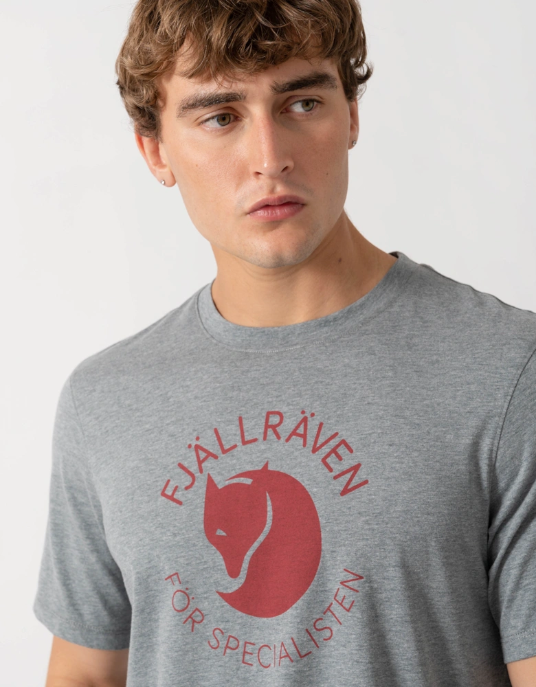 Fjallraven Fox Mens T-Shirt - Grey Melange 051