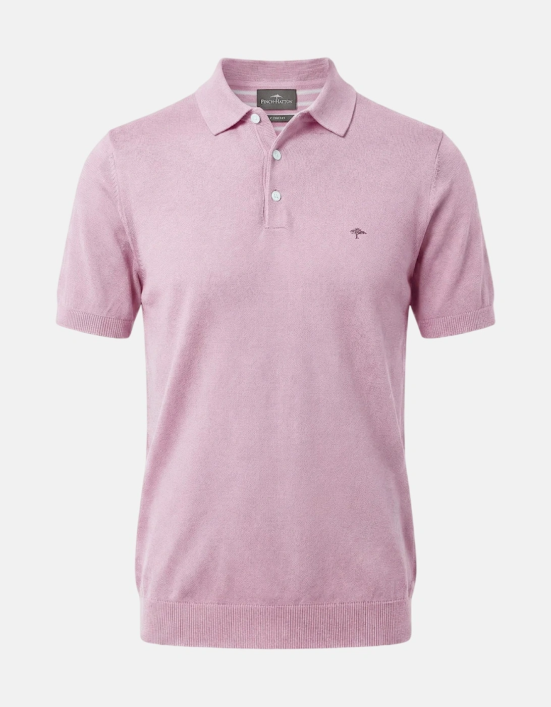 Fine Knit Air Cotton Polo Shirt Magnolia