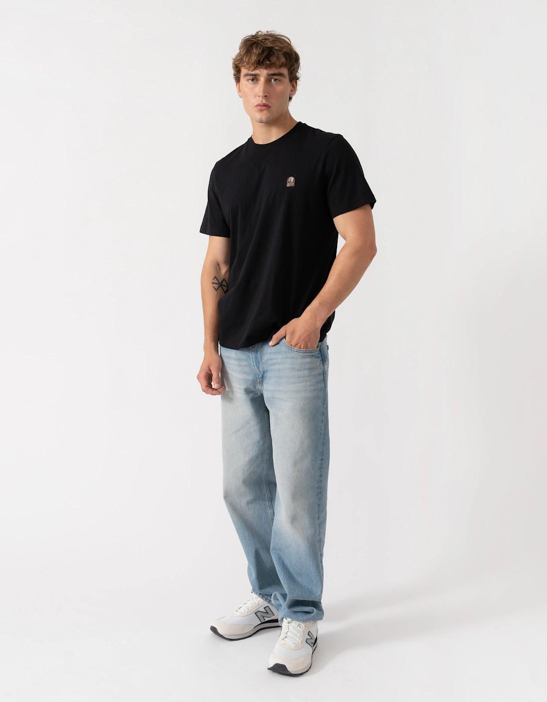 Parajumpers Mens Patch T-Shirt - Black 541