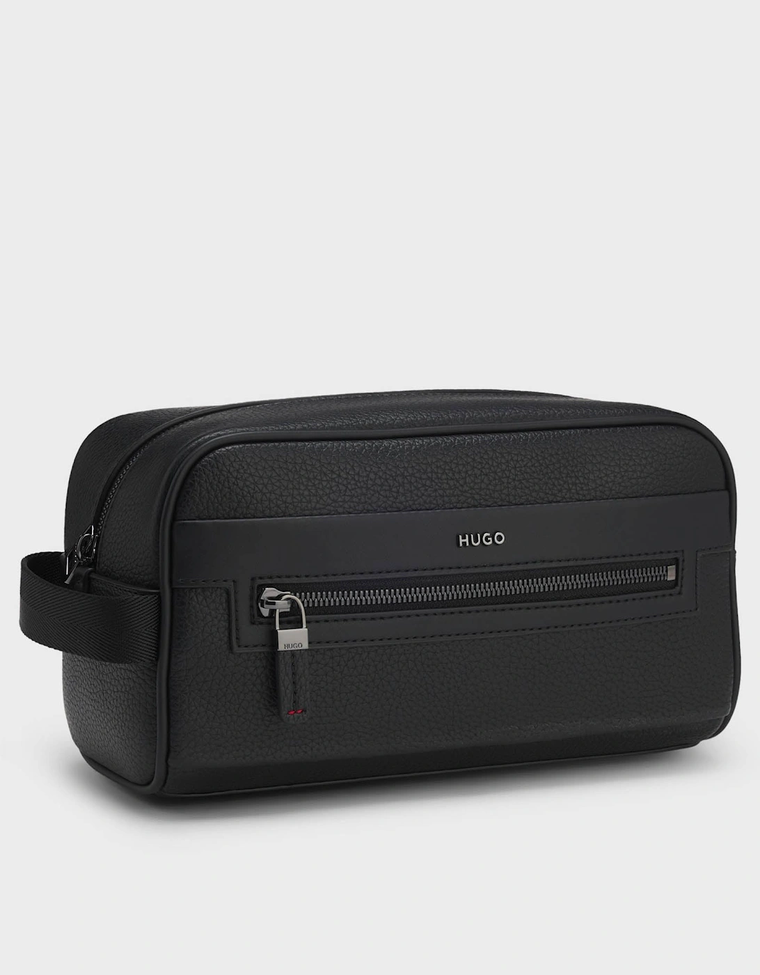 HUGO HUKE Mens Washbag - Black 002