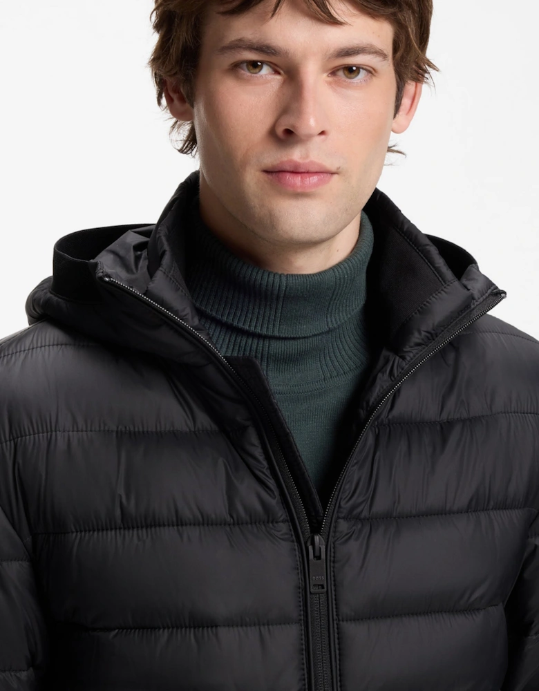 BOSS Orange Odenni Mens Water Repellent Padded Jacket - Black 001