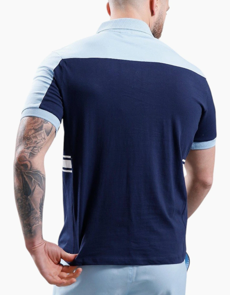 Fila Mens Polo Shirt Mivvi Short Sleeve Summer Polo Cotton