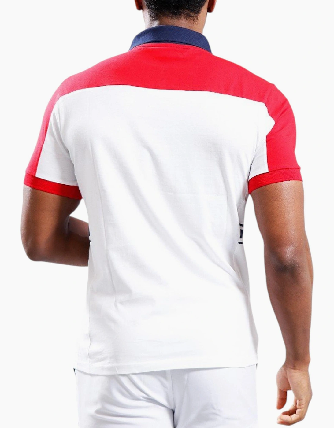 Fila Mens Polo Shirt Mivvi Short Sleeve Summer Polo Cotton