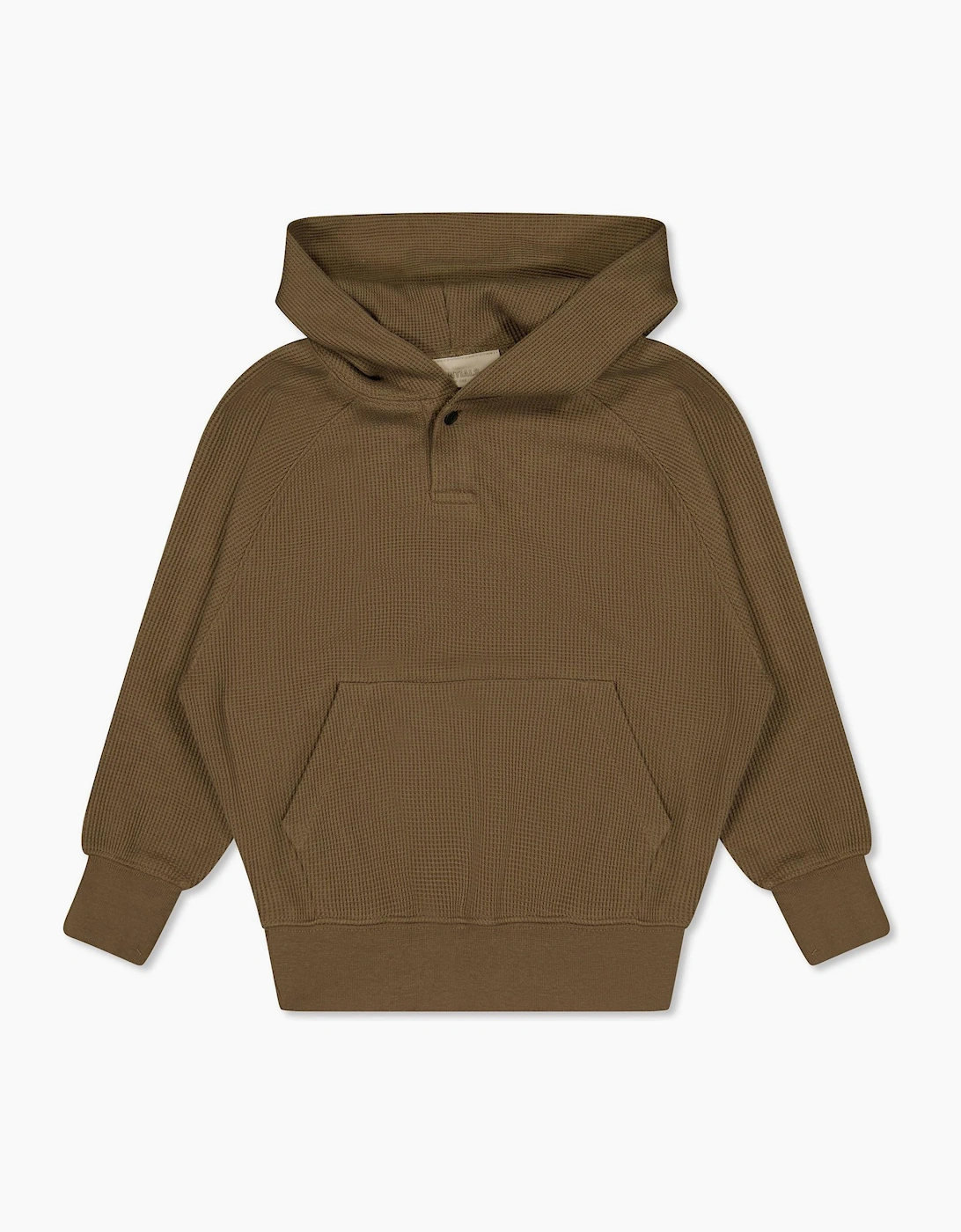 Unisex Kids Henley Overhead Hoodie