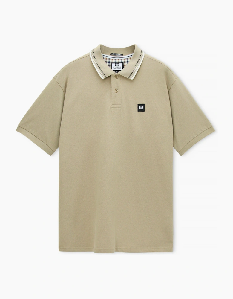 Weekend Offender Rockhampton dash tipped polo Rock