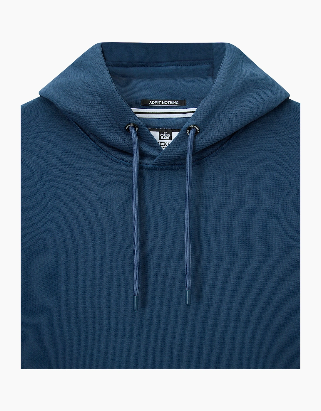 Weekend Offender Oulton Overhead Hoodie LAGOON BLUE