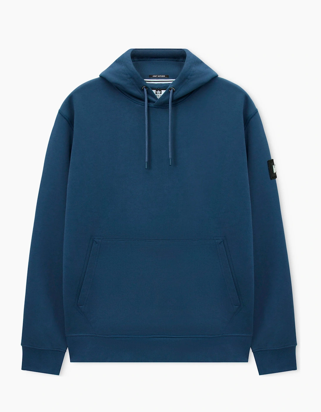 Weekend Offender Oulton Overhead Hoodie LAGOON BLUE