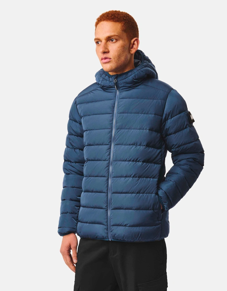 Weekend Offender La Guardia Padded Jacket LAGOON BLUE