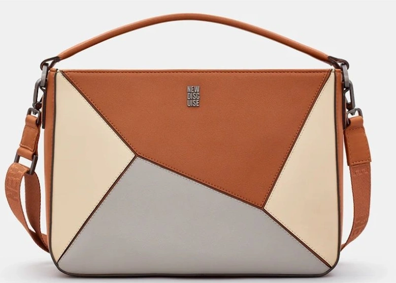 New Disguise Enigma Cross Body Bag in Mocha