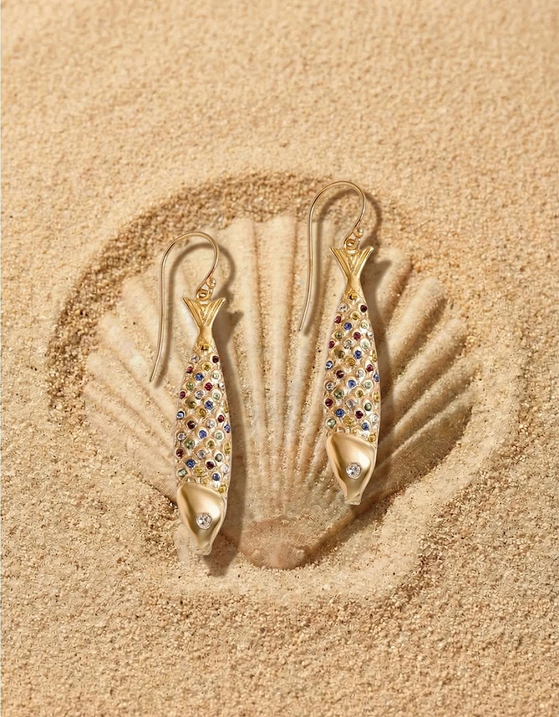 Glimmerfish Earrings