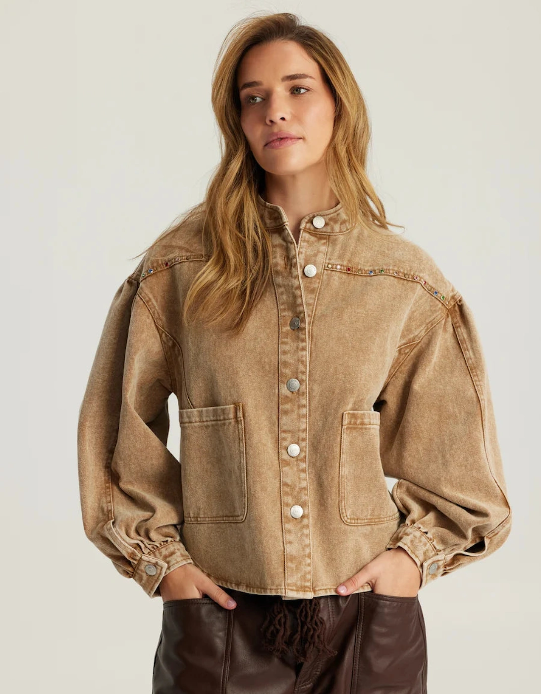 ME369 Roux mustard drill jacket