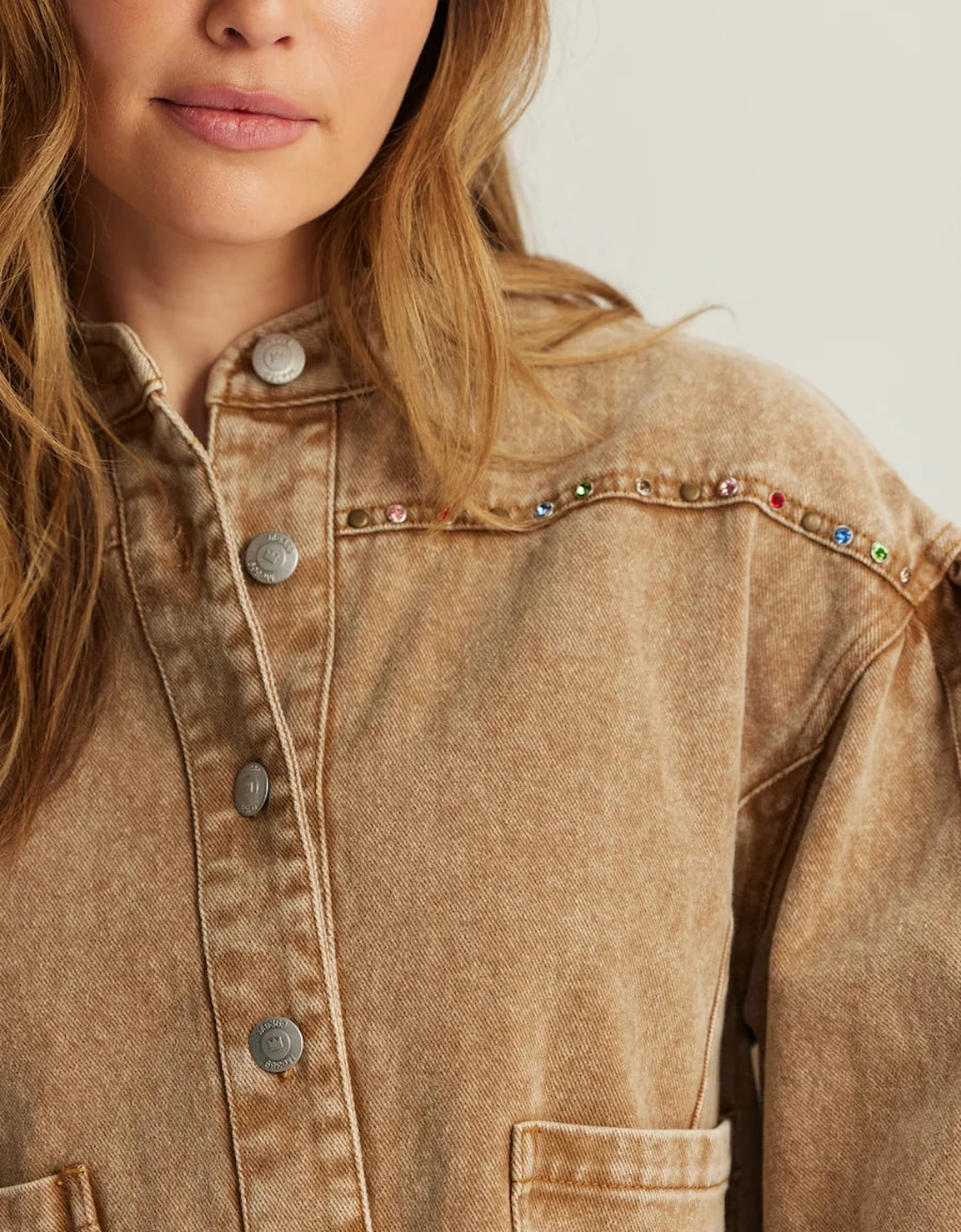 ME369 Roux mustard drill jacket