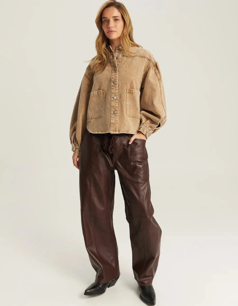 ME369 Roux mustard drill jacket