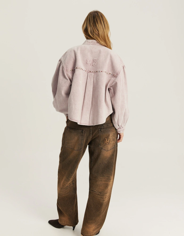 Juno tapered denim pants