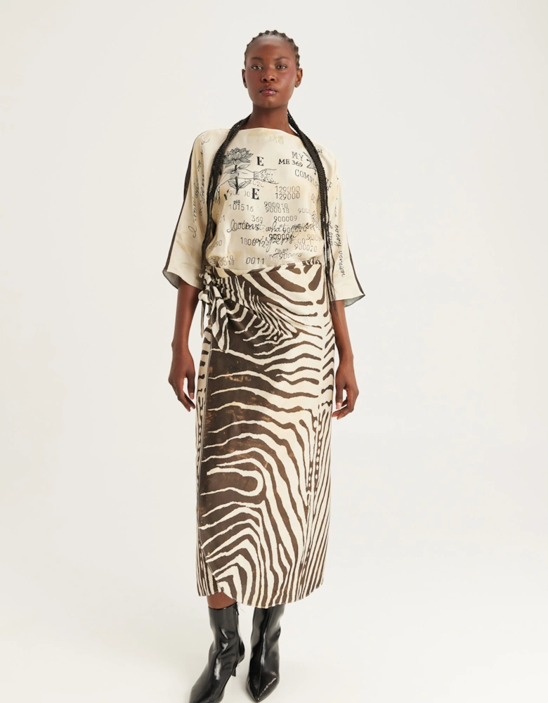 ME 369 Lila wrap skirt dress
