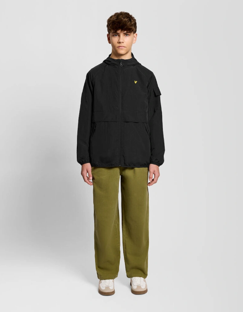 Hooded Windbreaker Jacket